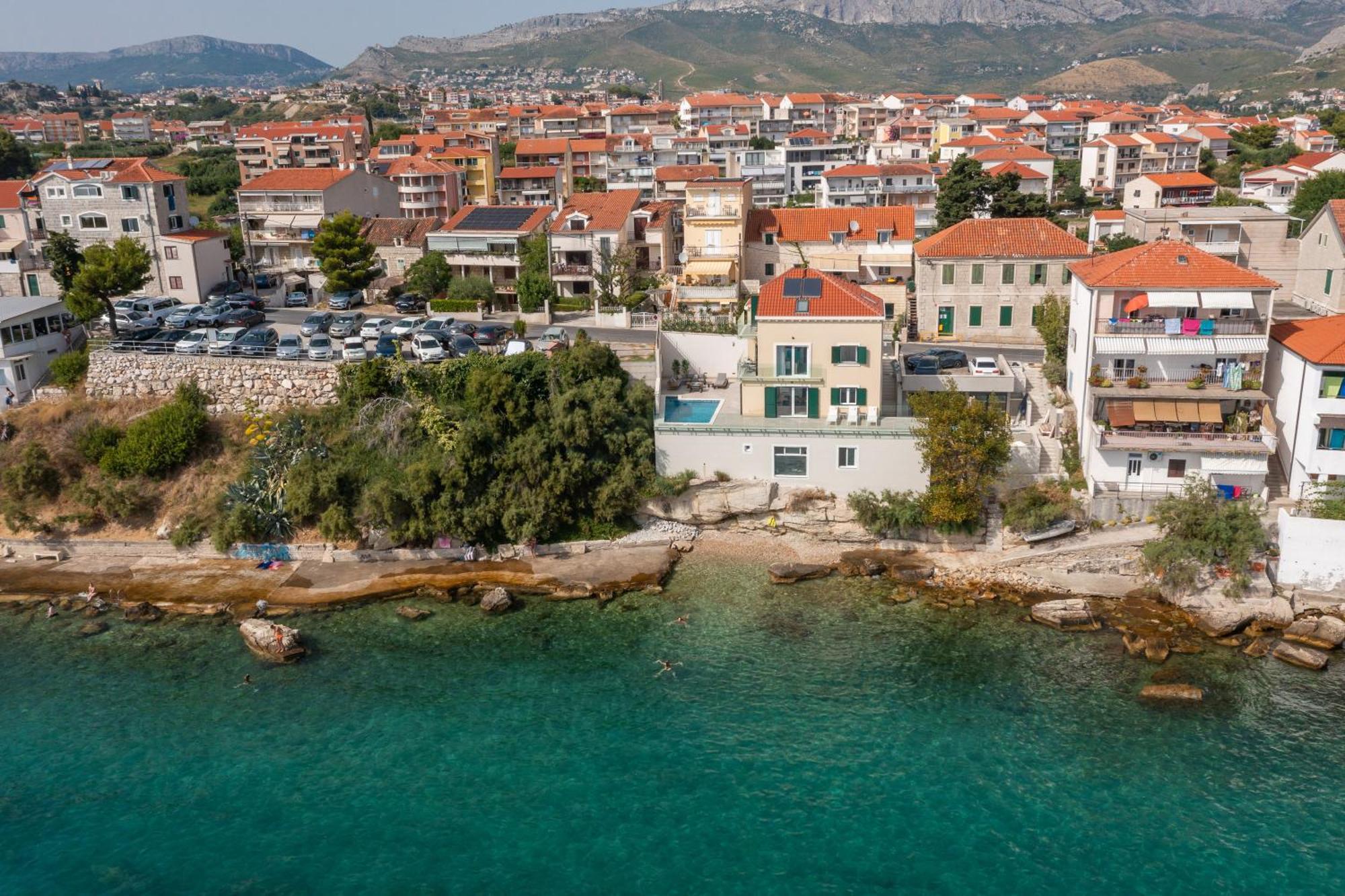 Epetium Beach Villa Split Exterior photo